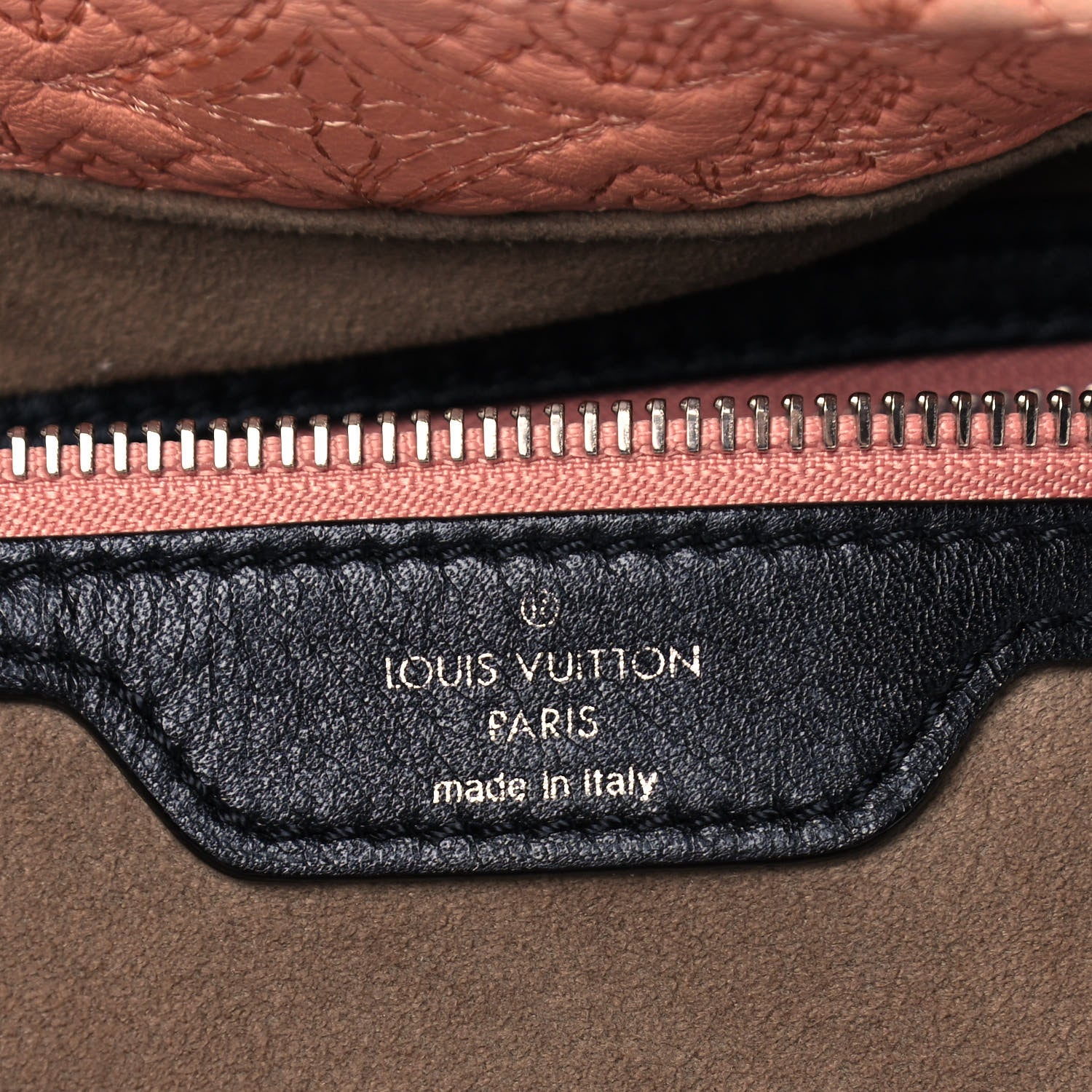 Louis Vuitton Monogram Lambskin Antheia Hobo PM Rose 6 of 12