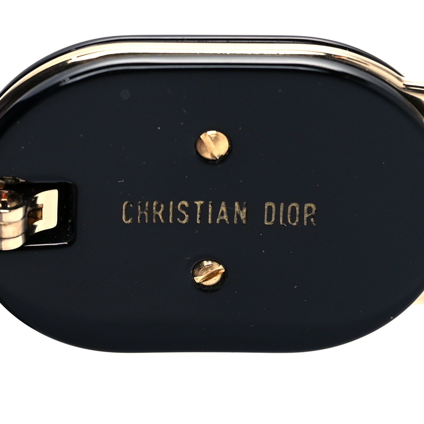 Metal Diorbobby Aviator Sunglasses Black