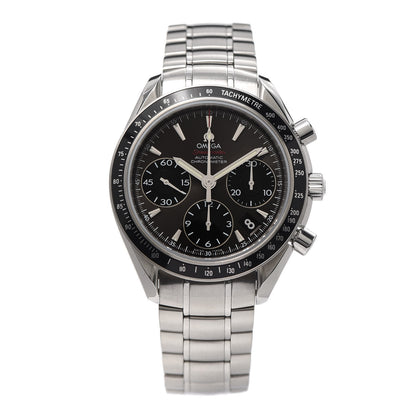 Omega Stainless Steel 40mm Speedmaster Date Chronograph Automatic Watch Grey 323.30.40.40.06.001 1 of 6