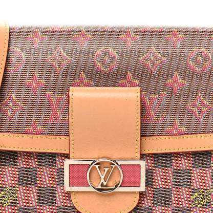 Louis Vuitton Monogram LV Pop Dauphine MM Rose 7 of 9