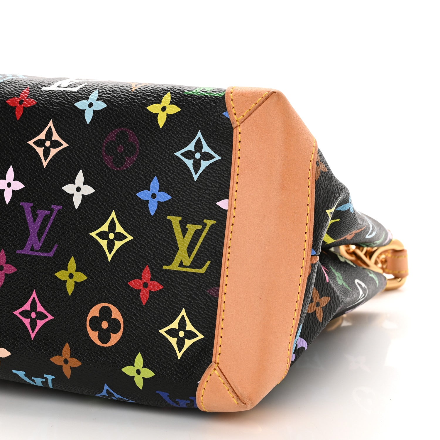 Louis Vuitton Monogram Multicolor Audra Black 9 of 9