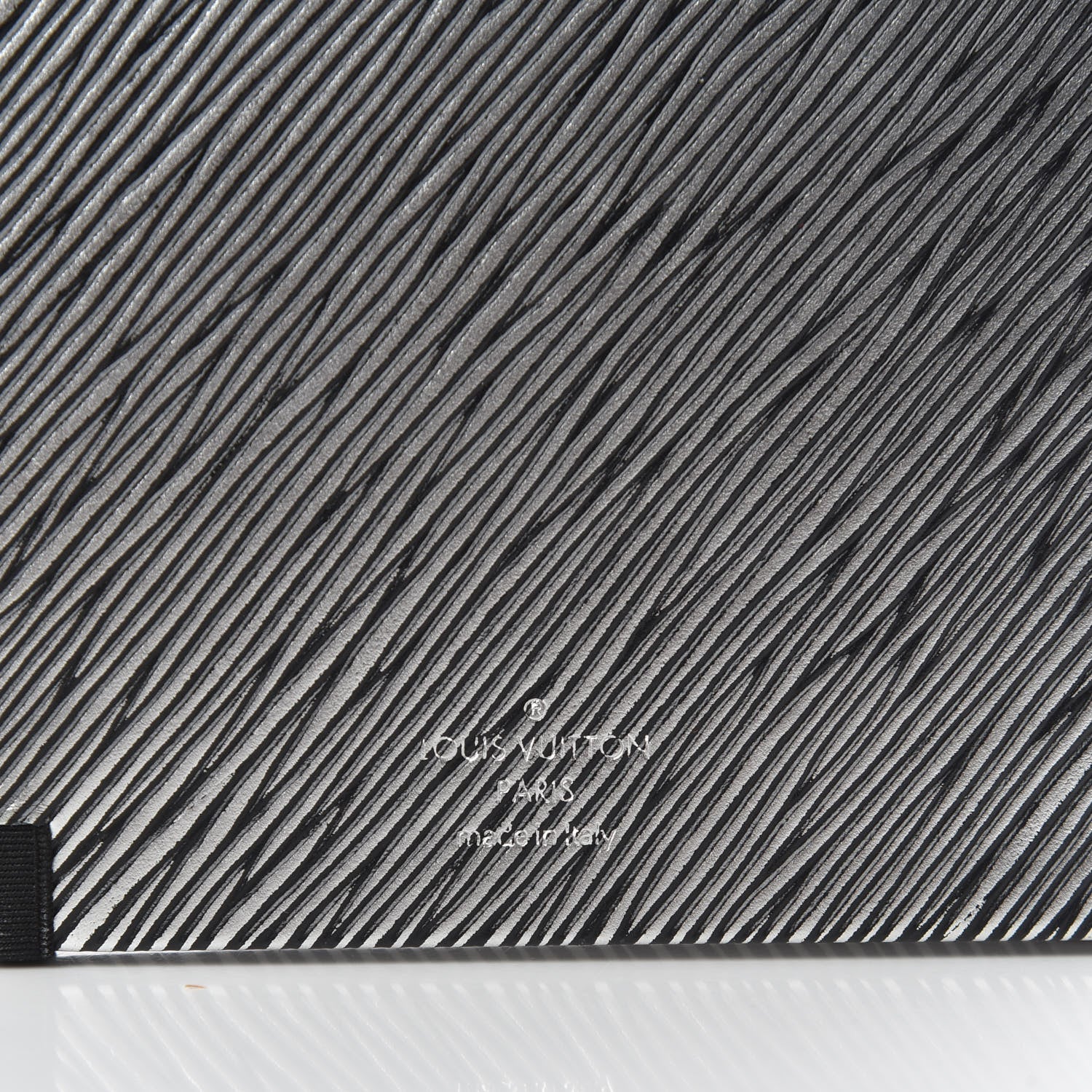 Louis Vuitton Epi Gustave Notebook MM Platine 5 of 6