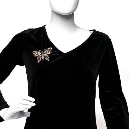 Gucci Crystal Butterfly Brooch Multicolor 2 of 4
