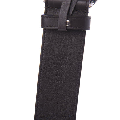 Gucci Moon Calfskin Nickel Double G 40mm Belt 105 42 Dark Cocoa 5 of 5