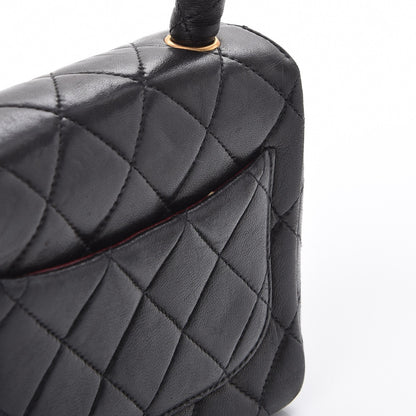 Chanel Lambskin Mini Kelly Flap Bag Black 13 of 16