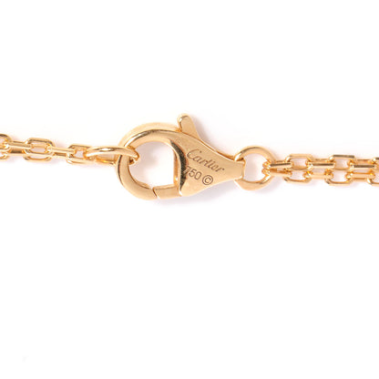 Cartier 18k Yellow Gold Tsavorite Onyx Panthere de Necklace 7 of 9