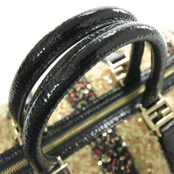 Sequin Wool Striped Forever Boston