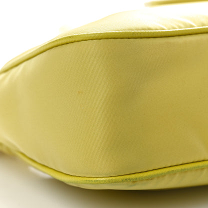 Prada Nylon Saffiano Re-Edition 2005 Shoulder Bag Ananas 8 of 9