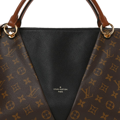 Louis Vuitton Monogram V Tote MM Black 6 of 8