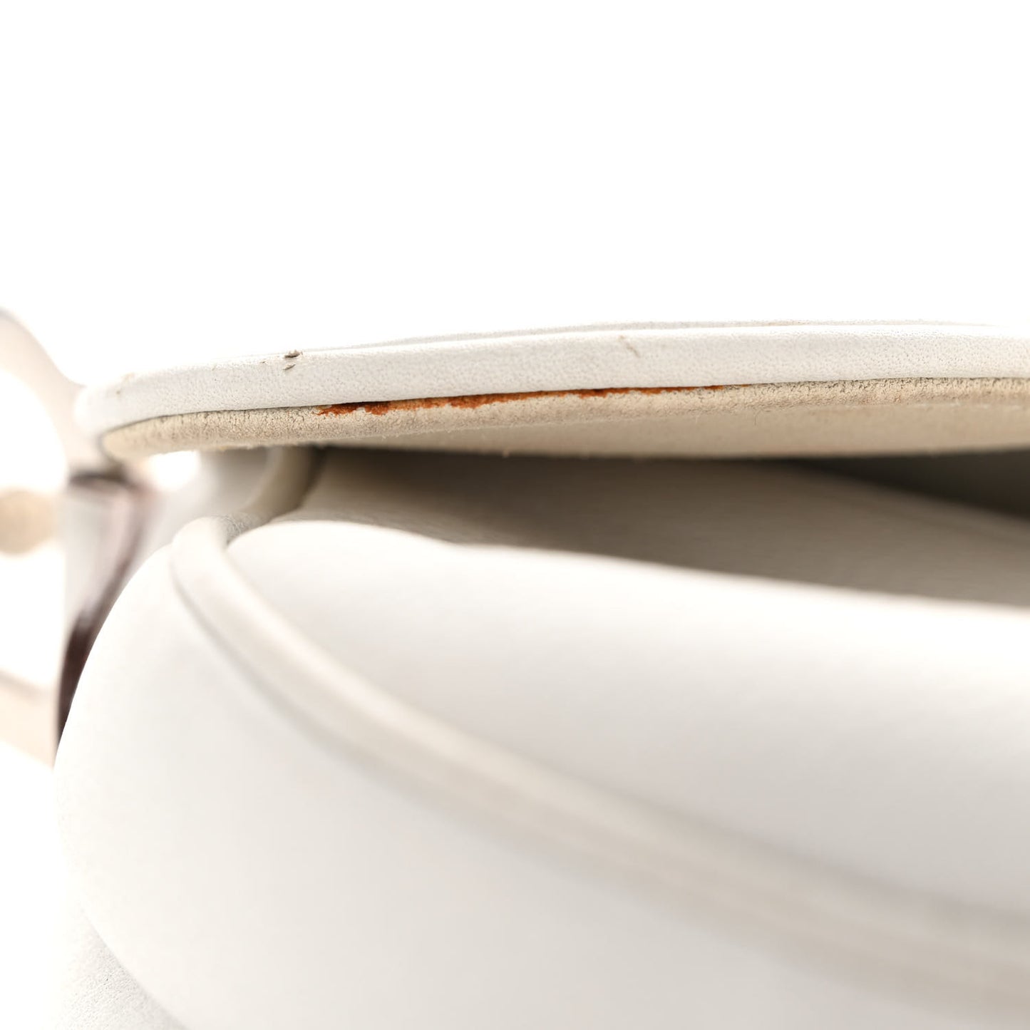 Calfskin Saddle Bag White