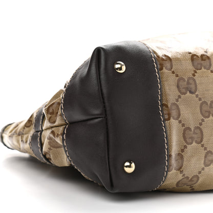 Gucci Crystal Monogram Medium Mix Tote Brown 8 of 10