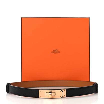 Hermes Epsom Kelly Belt Black 4 of 4