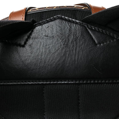 Burberry E-Canvas Monogram Rocco Backpack Bridle Brown 14 of 16
