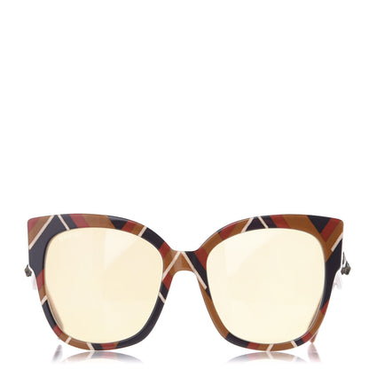 Gucci Acetate Square Frame Sunglasses GG0059S Multicolor 3 of 8