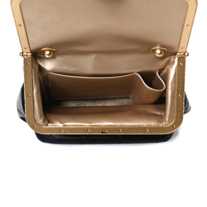 Chanel Lambskin Quilted My Crush Bag Black 5 of 14