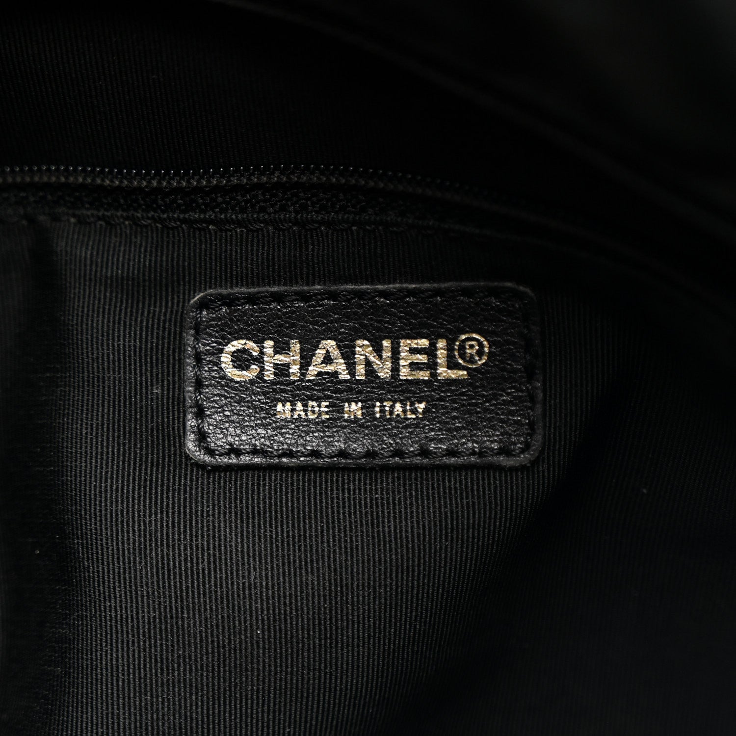 Chanel Lambskin Quilted Medium Chocolate Bar Shoulder Bag Black 6 of 13