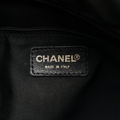 Chanel Lambskin Quilted Medium Chocolate Bar Shoulder Bag Black 6 of 13