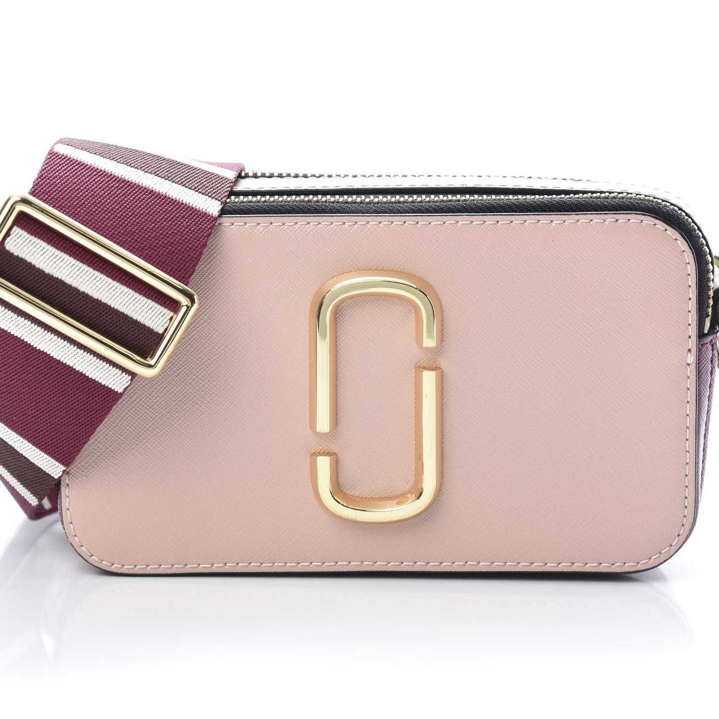 Saffiano Small Snapshot Camera Bag Rose Multicolor