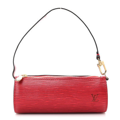 Louis Vuitton Epi Soufflot Pochette Castillan Red 1 of 9