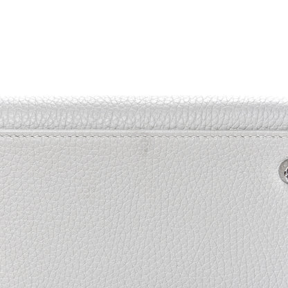 Hermes Taurillon Clemence Kelly Retourne 28 Gris Perle 9 of 11