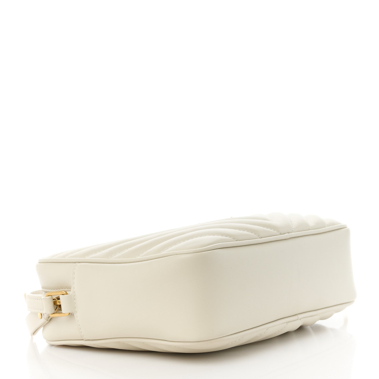 Saint Laurent Calfskin Matelasse Monogram Lou Camera Bag Crema Soft 4 of 10