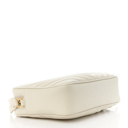 Saint Laurent Calfskin Matelasse Monogram Lou Camera Bag Crema Soft 4 of 10