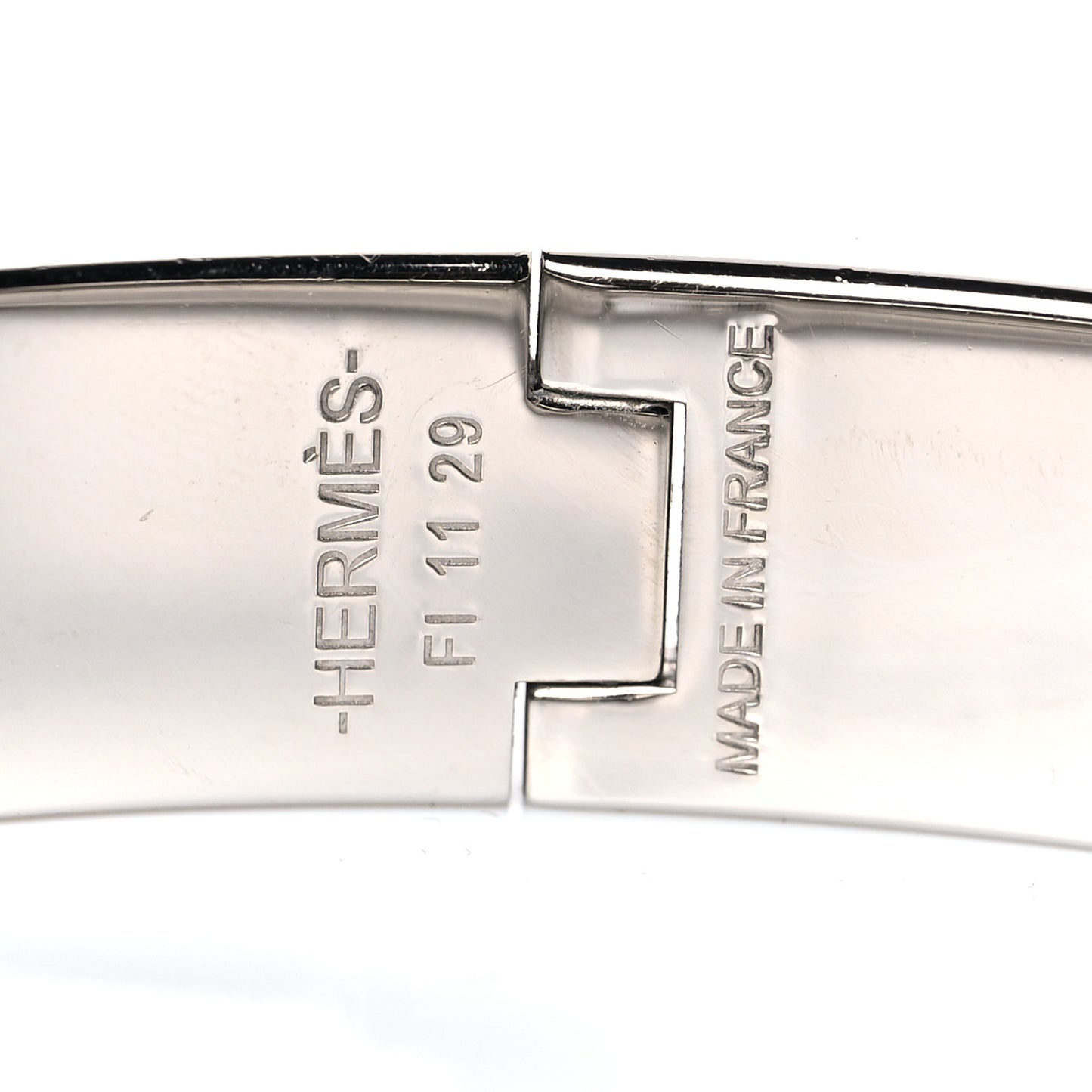 Enamel Narrow Clic Clac H Bracelet PM Rose Dragee