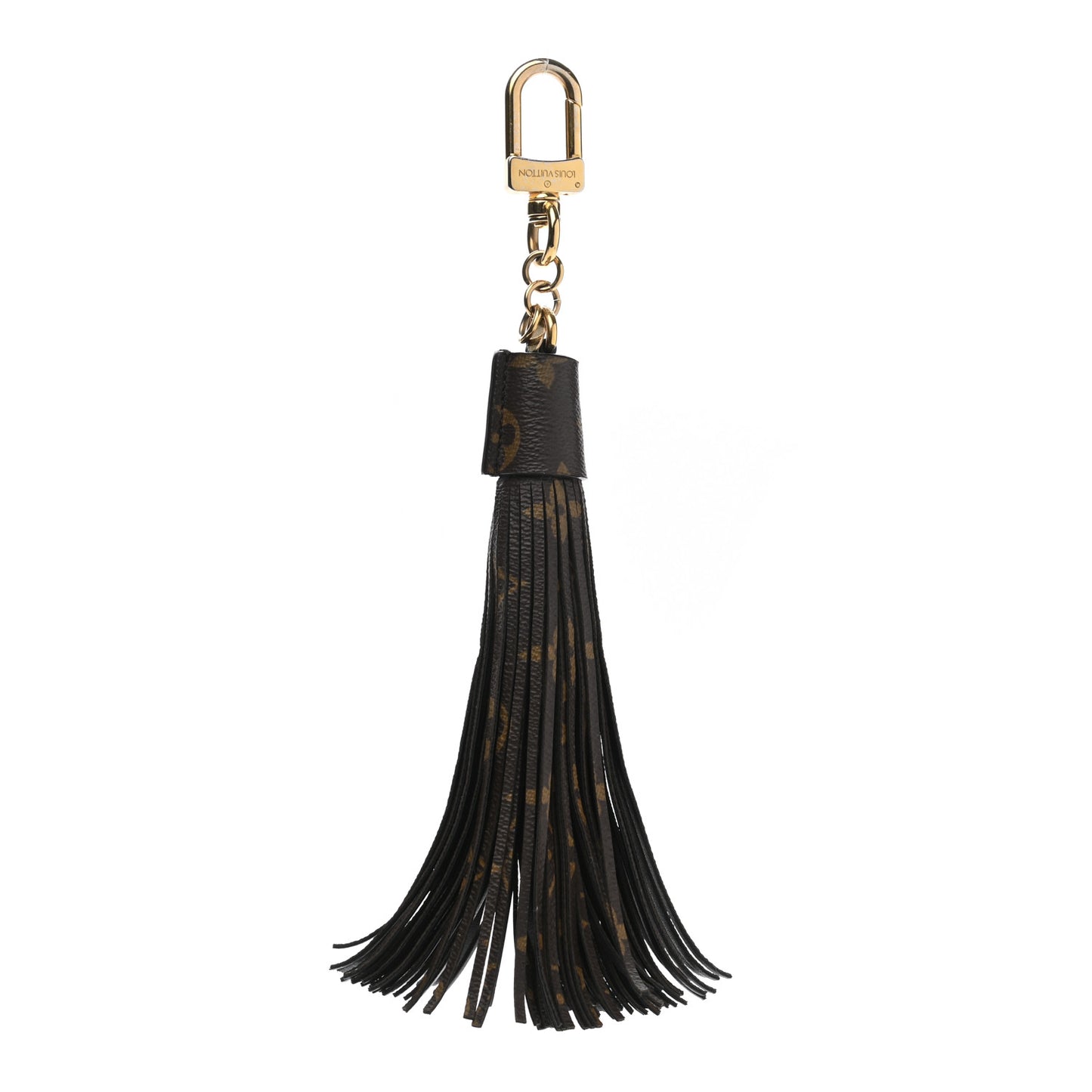 Monogram Tassel Bag Charm