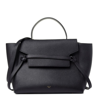 Celine Grained Calfskin Mini Belt Bag Black 1 of 12