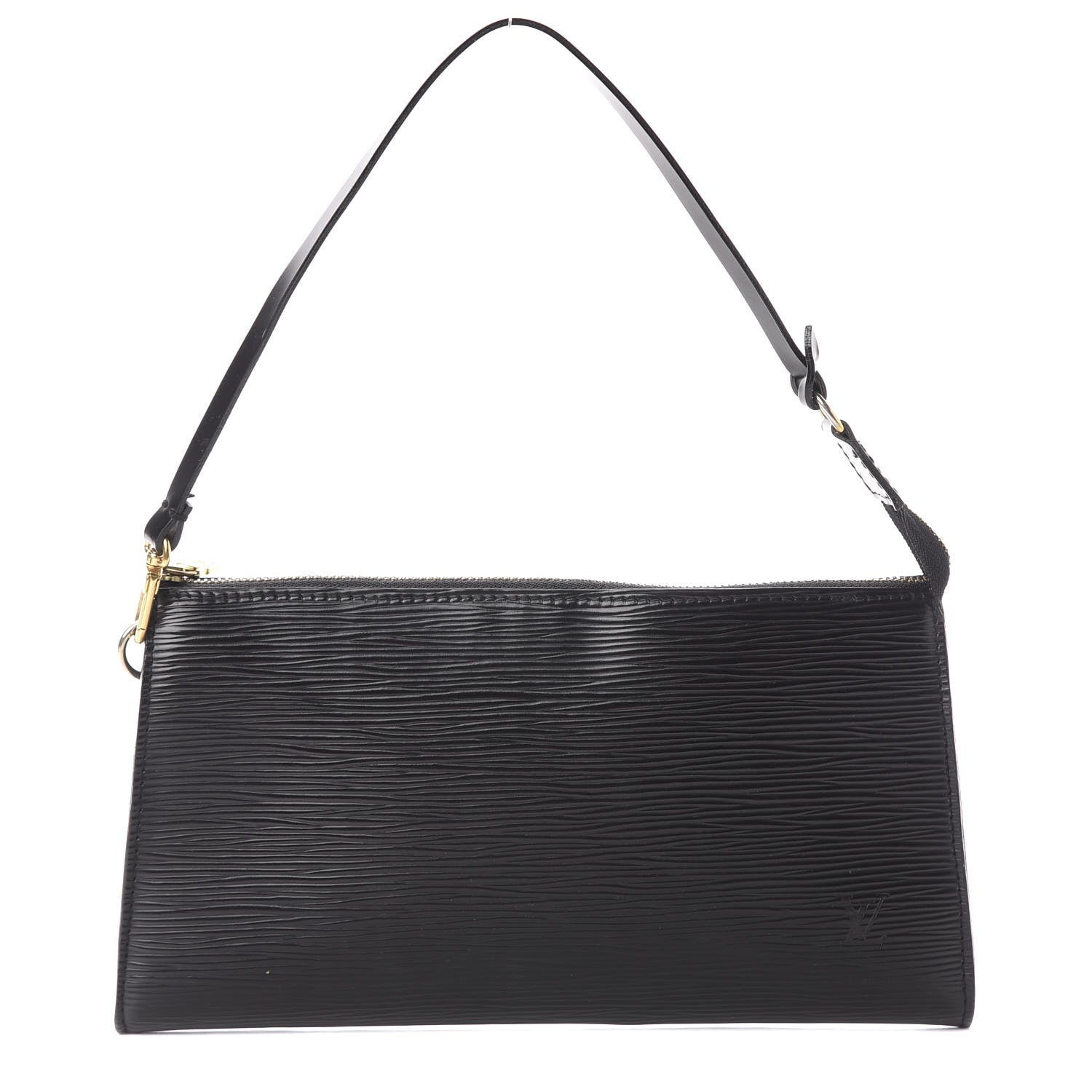 Louis Vuitton Epi Pochette Accessories 24 Black 1 of 8