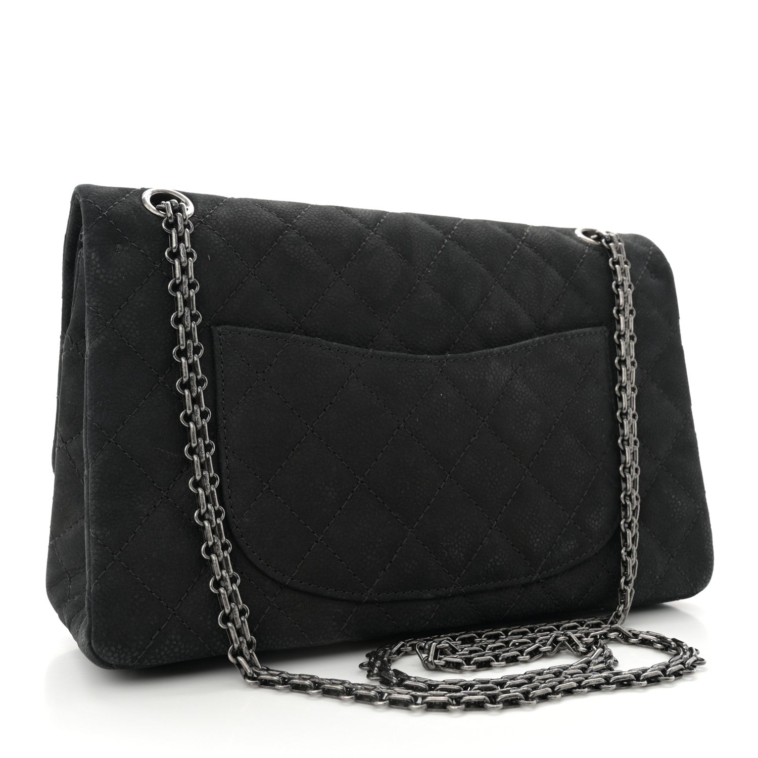 Chanel Iridescent Caviar Quilted 2.55 Reissue 226 Flap Black 3 of 11
