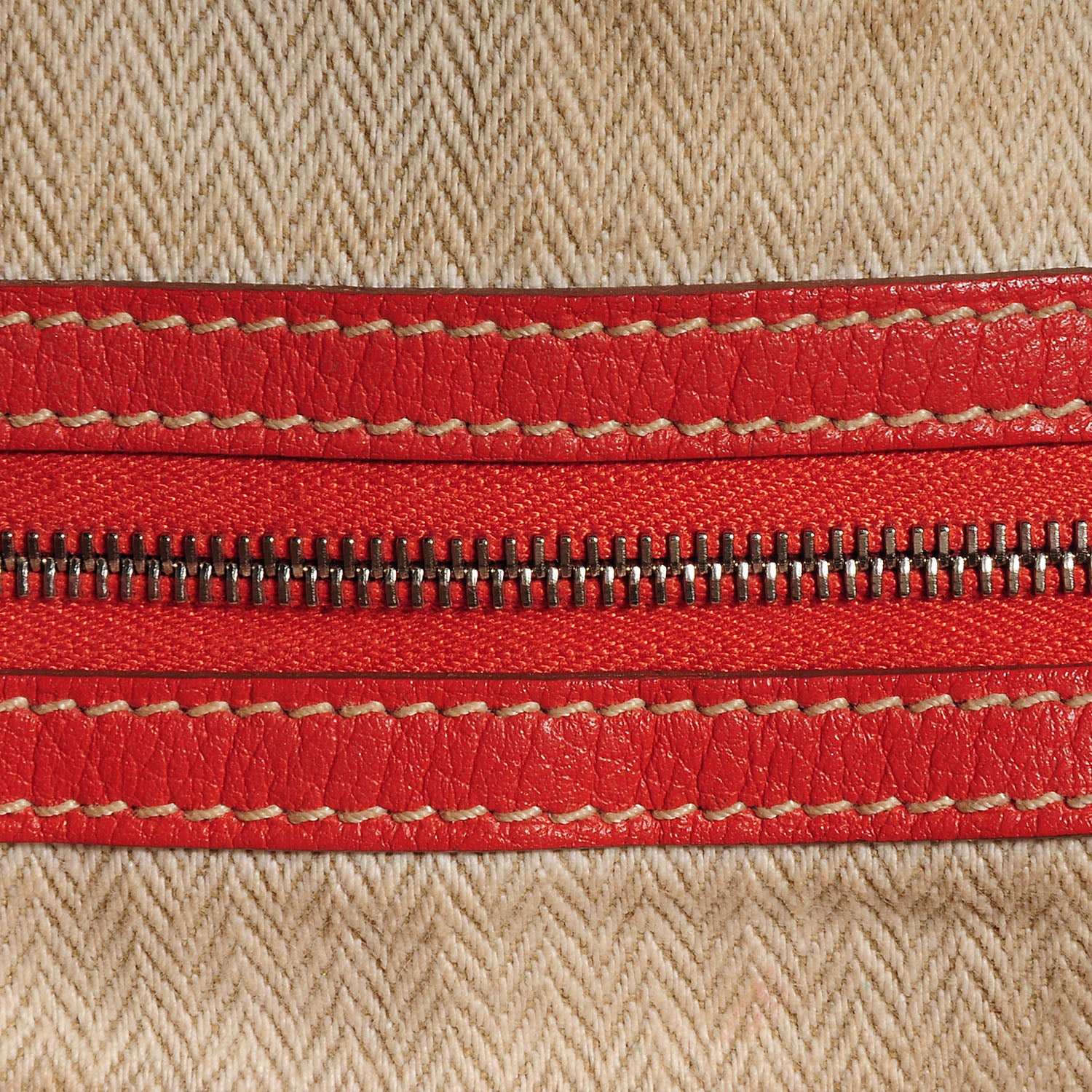 Hermes Fjord Garden Party Tote 36 MM Sanguine 4 of 13