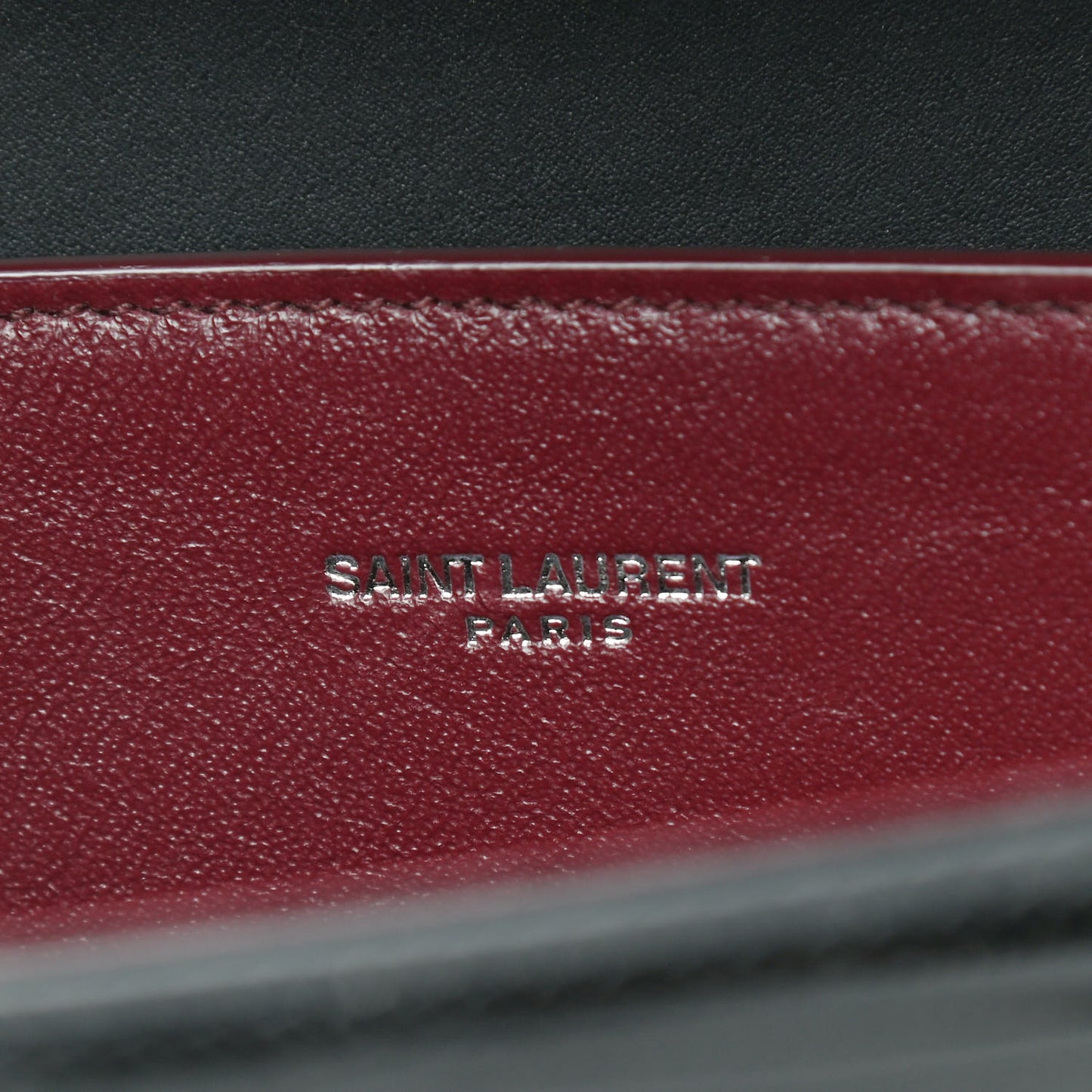 Calfskin Lizard Embossed Medium Classic Monogram Cassandra Top Handle Black Rouge Legion