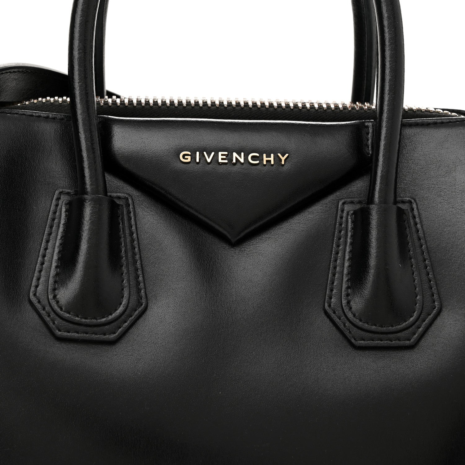 Givenchy Shiny Lord Calfskin Small Antigona Black 8 of 14
