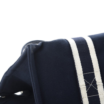 Hermes Canvas Fourre Tout PM Navy 17 of 20