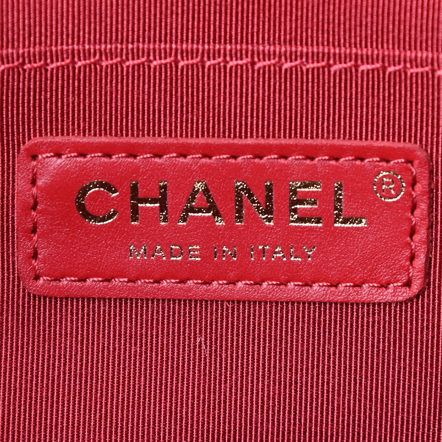 Chanel Calfskin Chevron Quilted Large Statement Flap Red 6 of 10