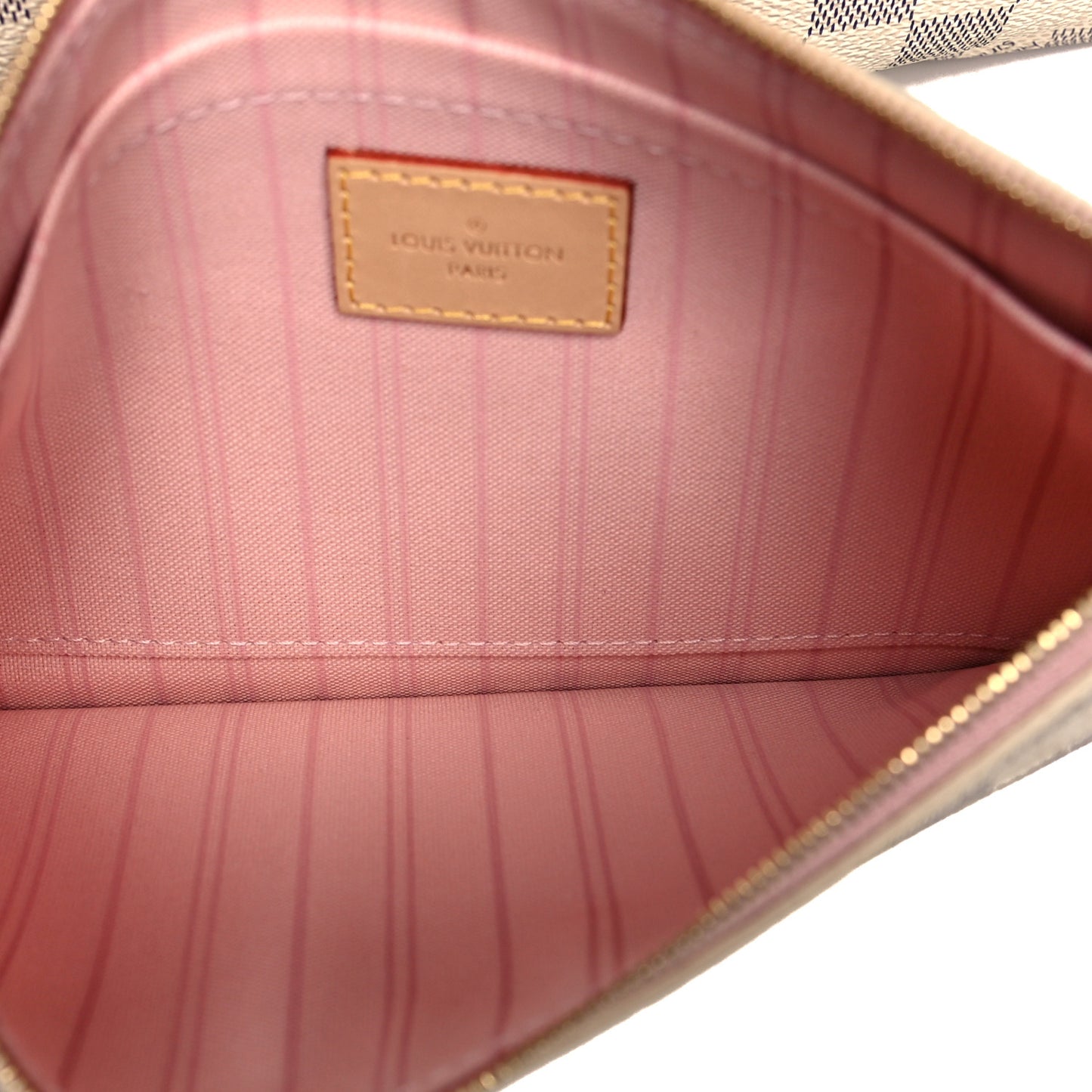 Damier Azur Neo Neverfull GM Rose Ballerine