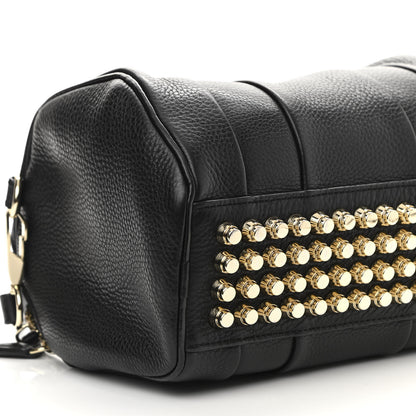 Alexander Wang Pebbled Lambskin Mini Rockie Black Pale Gold Hardware 8 of 9