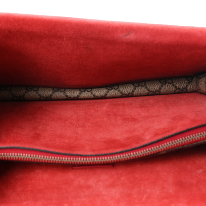 Gucci GG Supreme Monogram Small Dionysus Shoulder Bag Red 5 of 10