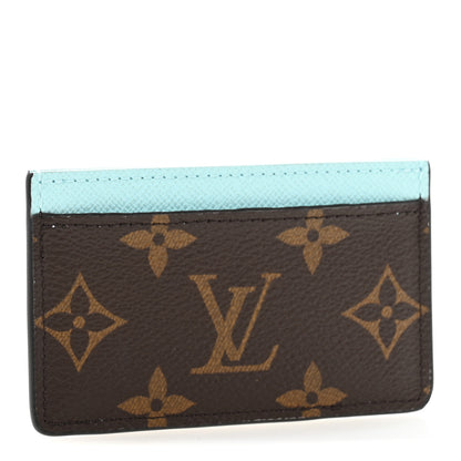 Louis Vuitton Monogram Vivienne Card Holder Animation Blue 3 of 8