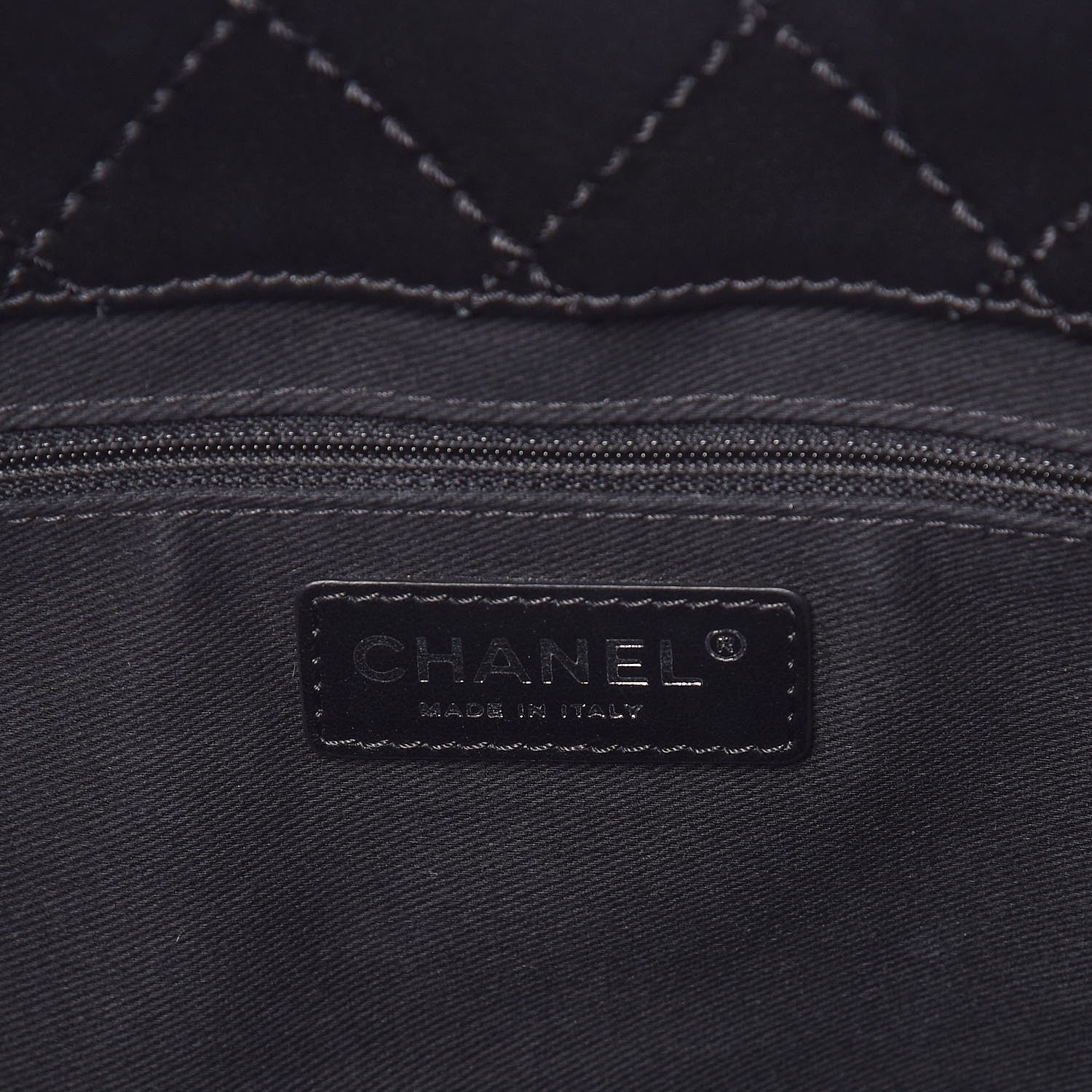 Chanel Calfskin CC Pocket Tote Black 6 of 13