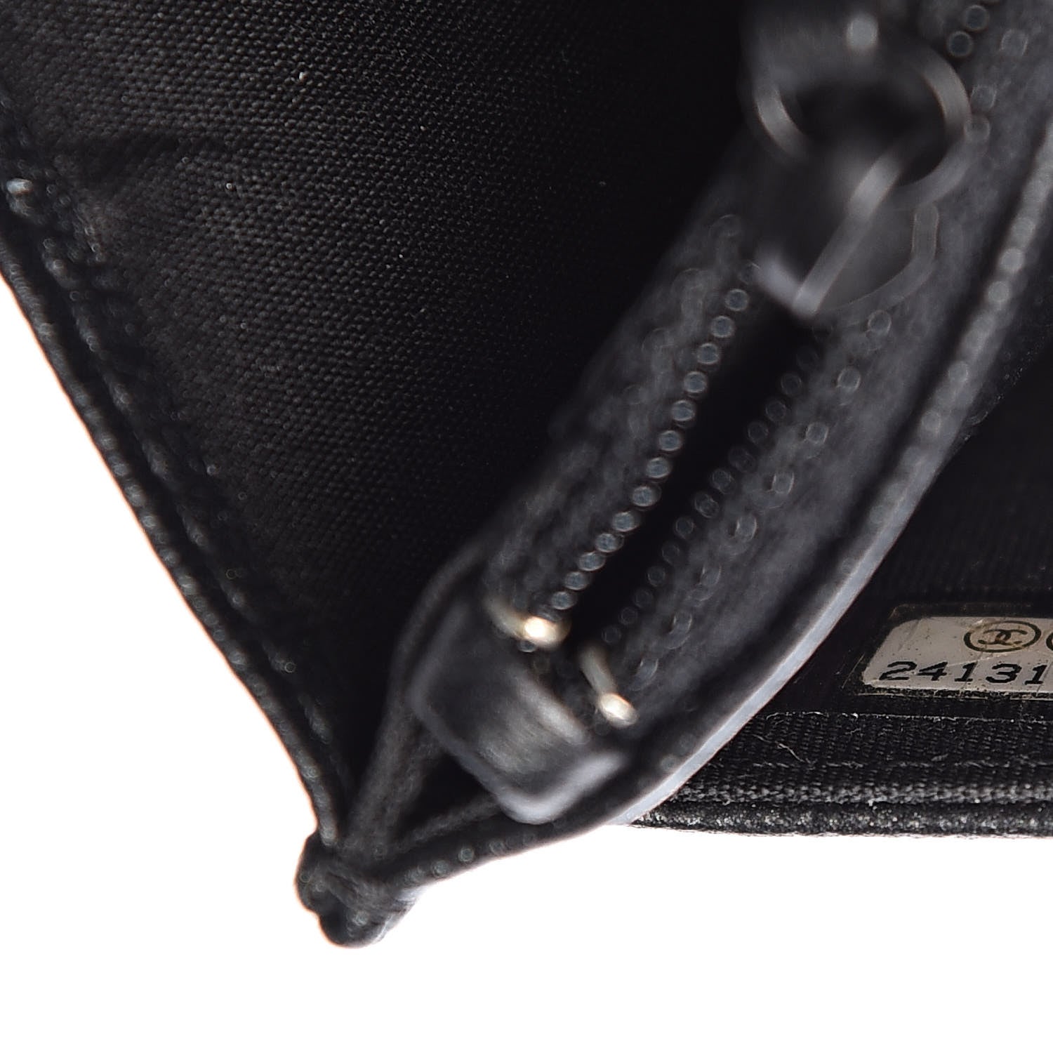 Chanel Caviar Quilted Boy Wallet On Chain WOC So Black 8 of 13