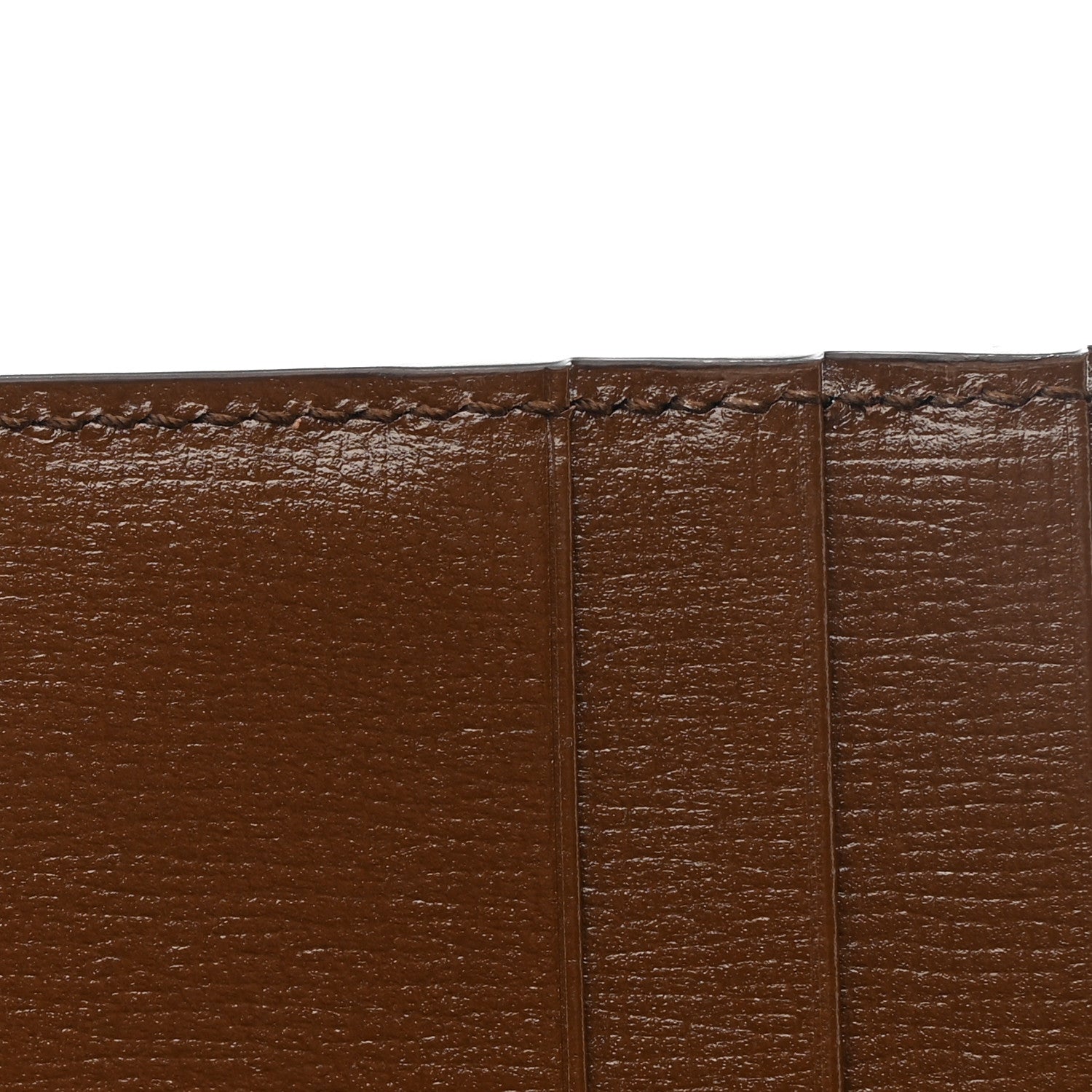 Gucci Supreme Monogram Textured Calfskin Retro Interlocking G Medium Wallet On Strap Beige Ebony Brown Sugar 6 of 11