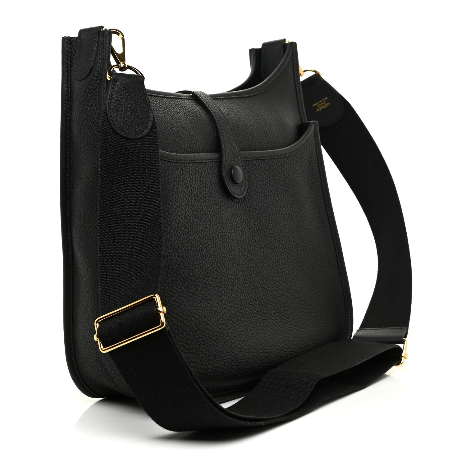 Hermes Taurillon Clemence Evelyne III PM Black 3 of 11