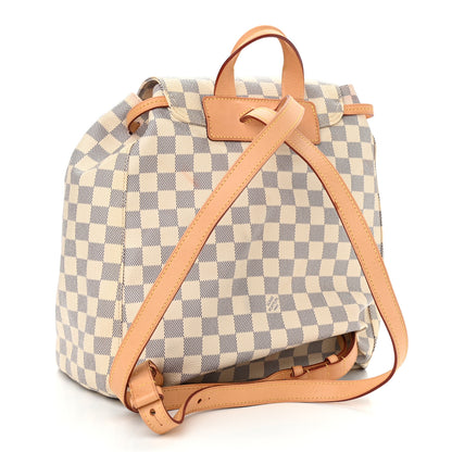 Louis Vuitton Damier Azur Sperone Backpack 3 of 14