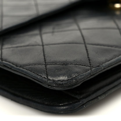 Chanel Lambskin Quilted Medium Single Flap Black 10 of 14