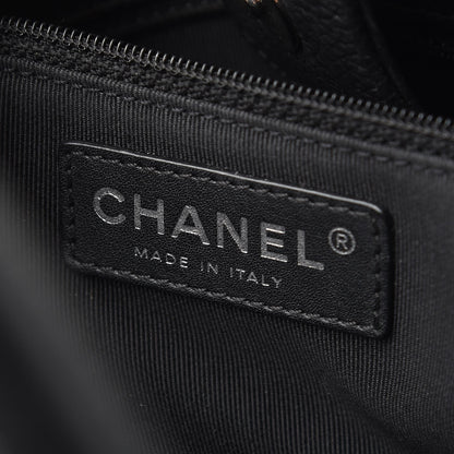 Chanel Calfskin Cerf Executive Shopper Tote Black 7 of 11