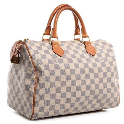 Louis Vuitton Damier Azur Speedy 30 3 of 7