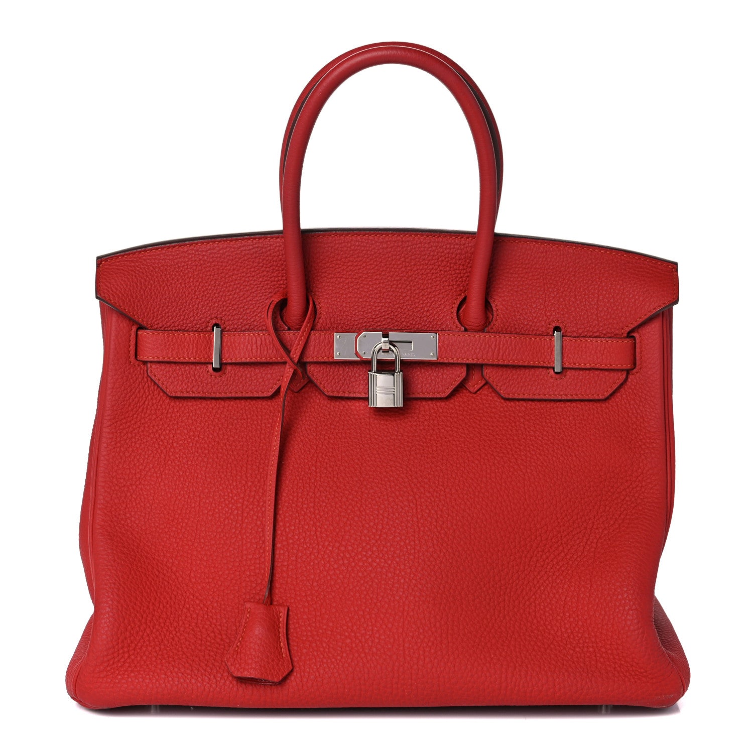 Hermes Togo Birkin 35 Rouge Casaque 1 of 38