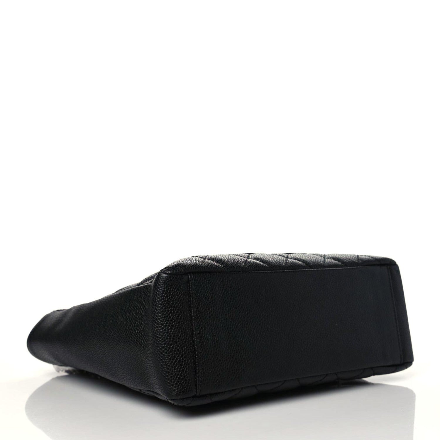 Chanel Caviar Quilted Petit Shopping Tote PST Black 5 of 10